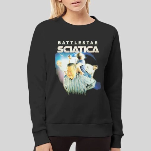 Battlestar Galactica Parody Battlestar Sciatica Shirt