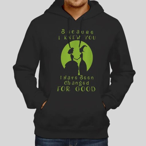 Because I Knew You I Have Been Changed For Good Wicked Musical Shirts