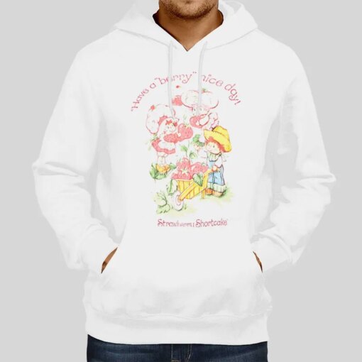 Berry Nice Day Graphic Strawberry Shortcake Shirt