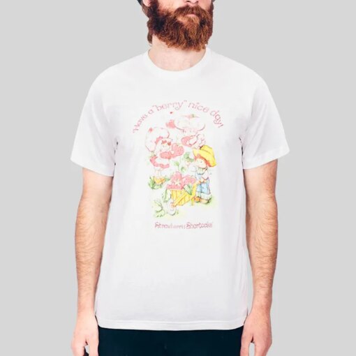 Berry Nice Day Graphic Strawberry Shortcake Shirt