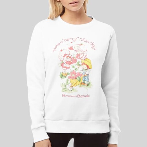 Berry Nice Day Graphic Strawberry Shortcake Shirt