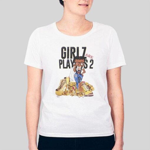 Betty Boop Girl Are Players 2 T Shirt