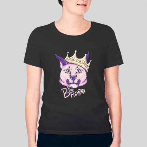 Big Floppa Merch Cute Caracal Cat Shirt