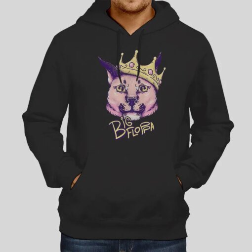 Big Floppa Merch Cute Caracal Cat Shirt