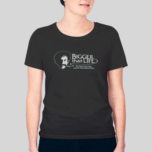 Bigger Than Life Jim Croce Tribute Band T Shirt