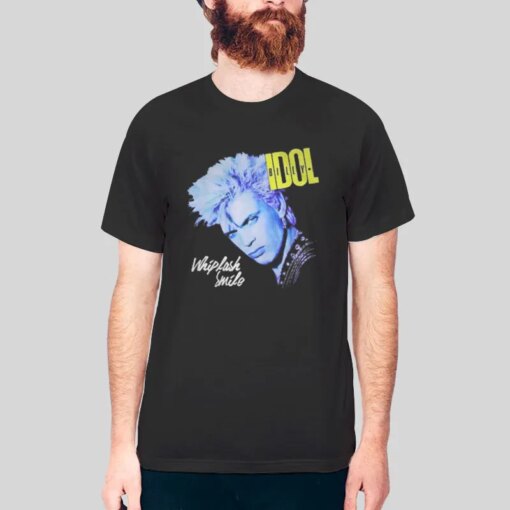 Billy Idol Whiplash Smile T Shirt