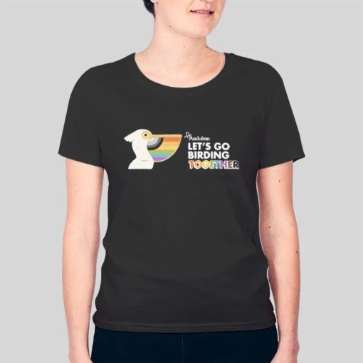 Bird Ward Lets Go Birding Together Shirt