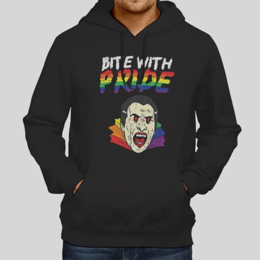 Bite With Pride Gay Dracula Shirt