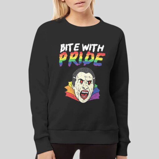 Bite With Pride Gay Dracula Shirt