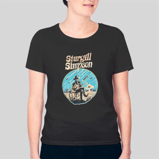 Black Country Music Sturgill Simpson T Shirt