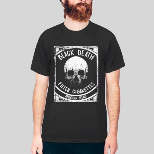 Black Death Cigarettes American Blend Shirt