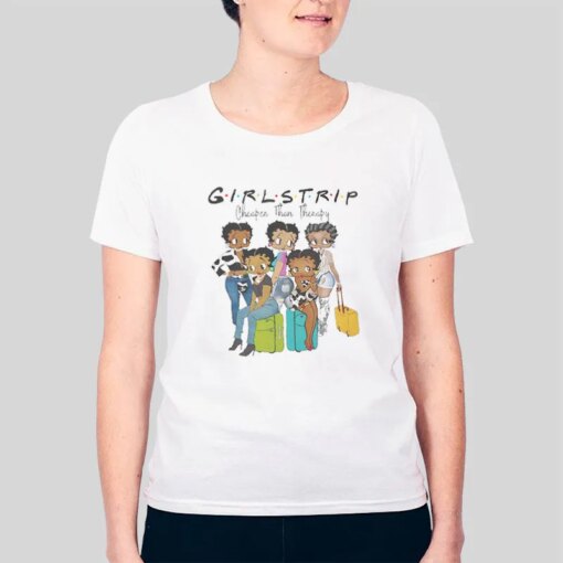 Black Girls Trip Betty Boop T Shirt