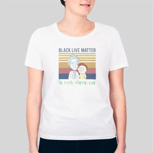 Black Morty Black Lives Matter In Every Dimension Shirt