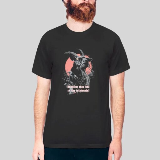 Black Phillip Live Deliciously T Shirt