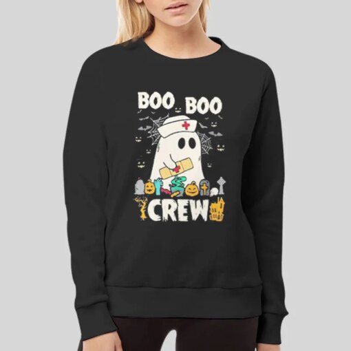 Boo Boo Crew Nurse Halloween T Shirt