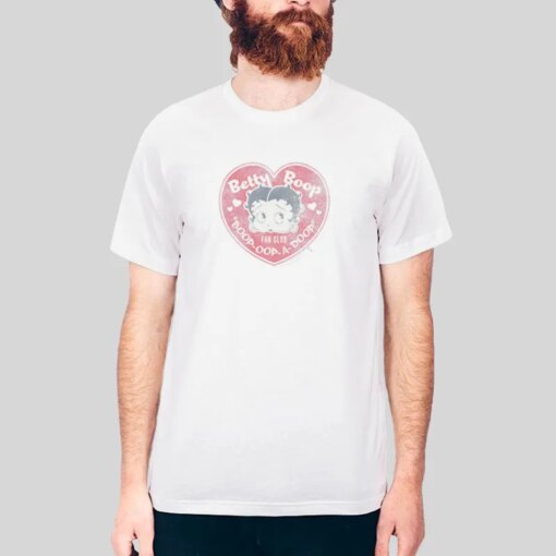 Boop Heart Fan Club T Shirt