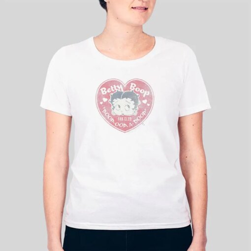 Boop Heart Fan Club T Shirt