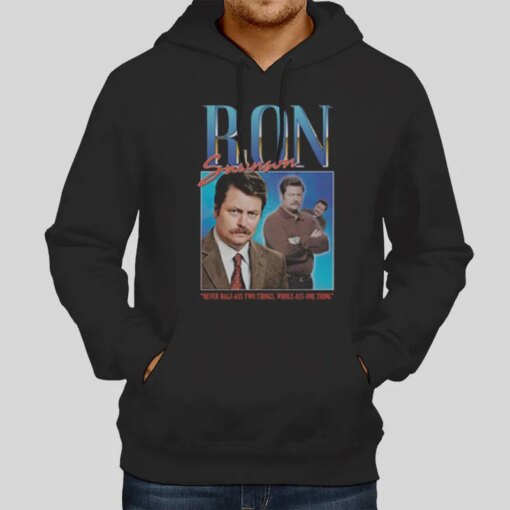 Bootleg Ron Swanson Homage T Shirt