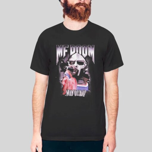 Bootleg Vintage Mad Villain Mf Doom T Shirt