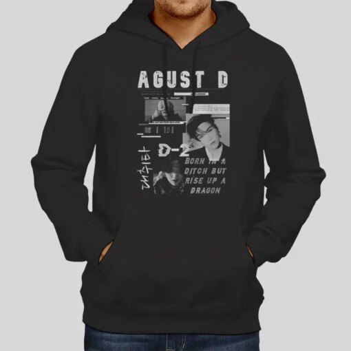 Born In A Ditch But Rise Up A Dragon Agust D Shirt