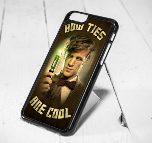 Bow Ties Are Cool Doctor Who Quote Protective iPhone 6 Case, iPhone 5s Case, iPhone 5c Case, Samsung S6 Case, and Samsung S5 Case