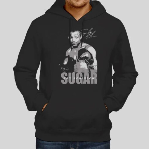 Boxer Boxing Gloves Sugar Ray T Shirt