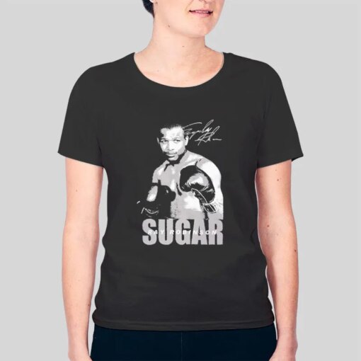 Boxer Boxing Gloves Sugar Ray T Shirt