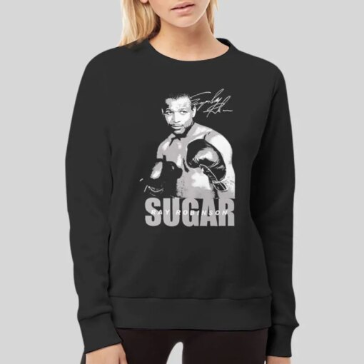 Boxer Boxing Gloves Sugar Ray T Shirt