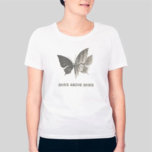 Brain Dead Butterfly Skies Above Skies Shirt