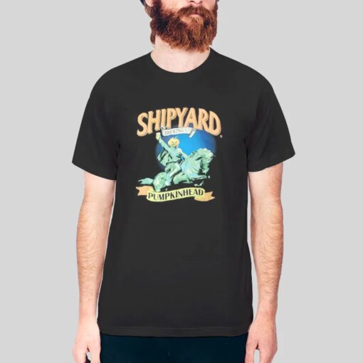 Brewing Co Shipyard Pumpkinhead Shirt