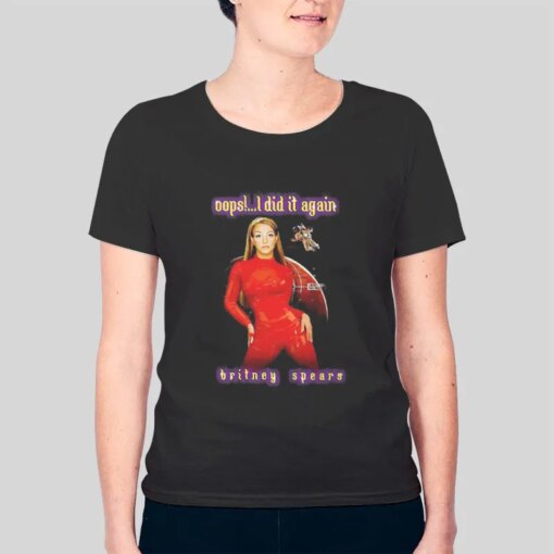 Britney Spears Oops I Did It Again T Shirt