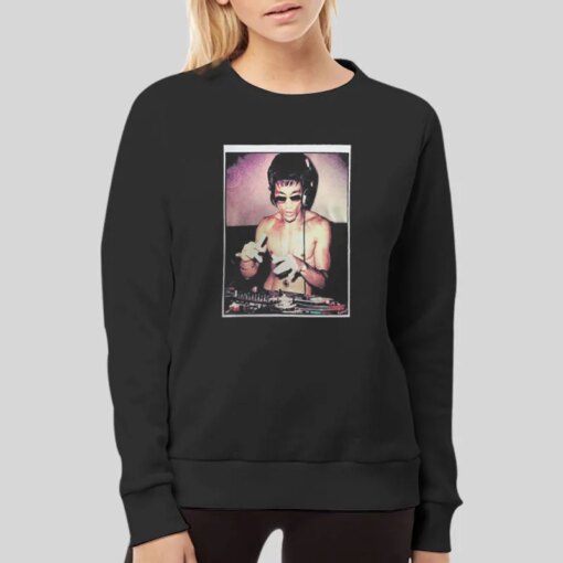 Bruce Lee Dj Charcoal Kungfu Scratch Dragon Shirt