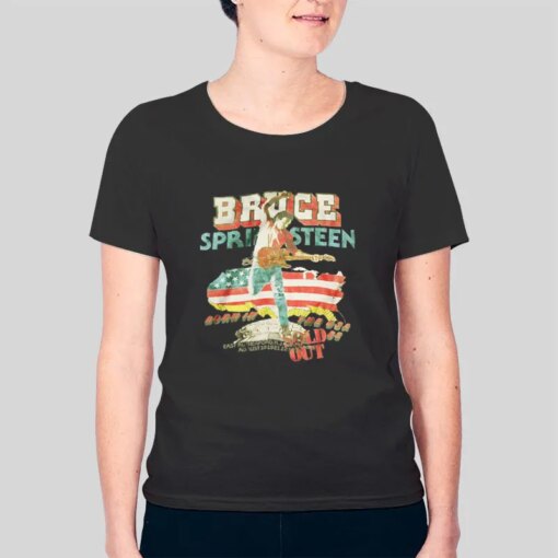 Bruce Springsteen Born In The Usa Tour Shirt