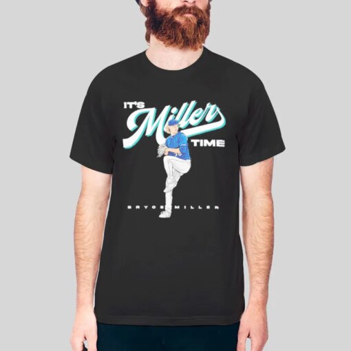 Bryce Seattle Mariners Its Miller Time Shirt