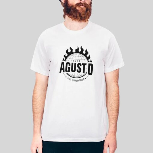 Bts Suga Agust D World Concert 2023 Min Yoongi Shirt