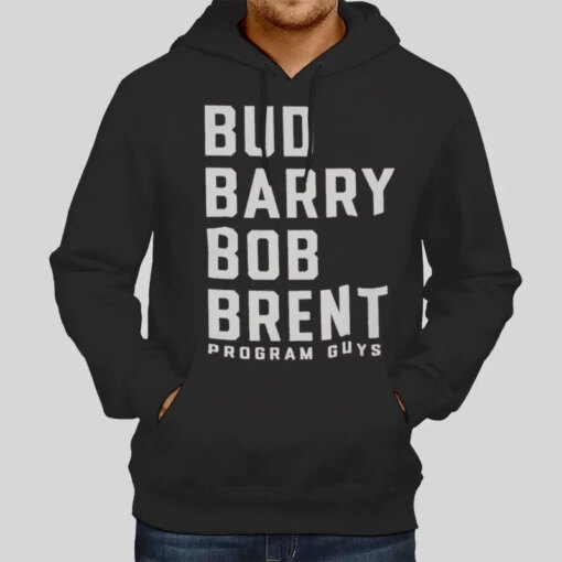 Bud Barry Bob And Brent Program Guys Shirt