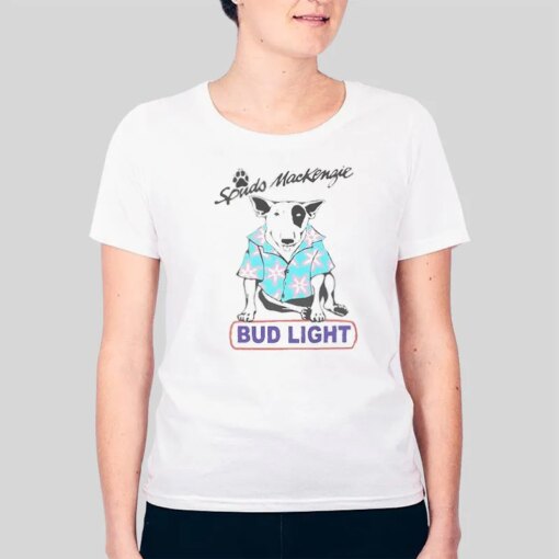 Bud Light Party Animal Spuds Mackenzie Shirt