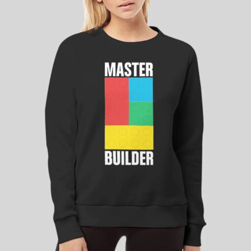 Building Blocks Lego Master Builder Shirt