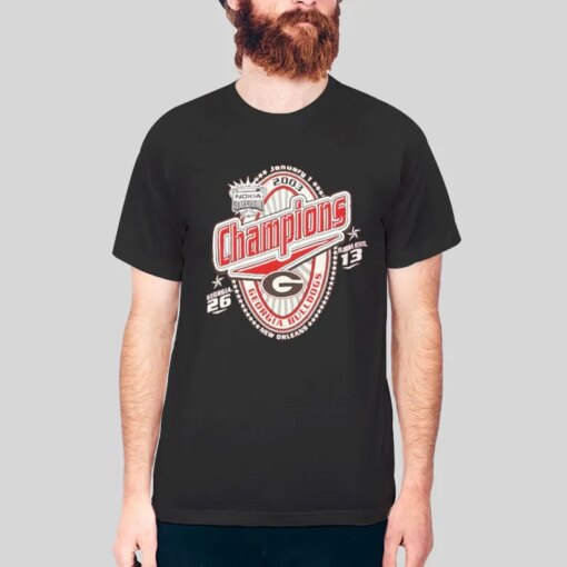 Bulldogs Champions Georgia Sugar Bowl Shirts