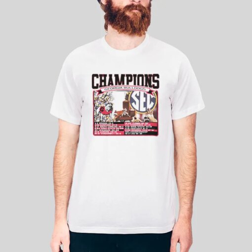 Bulldogs Georgia Sec Championship Shirt