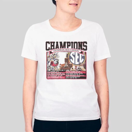 Bulldogs Georgia Sec Championship Shirt