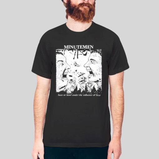 Buzz Or Howl Under The Influence Minutemen T Shirt