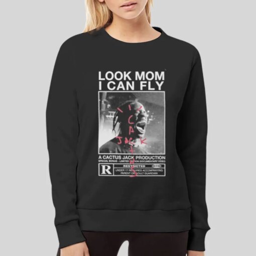 Cactus Jack Look Mom I Can Fly Shirt