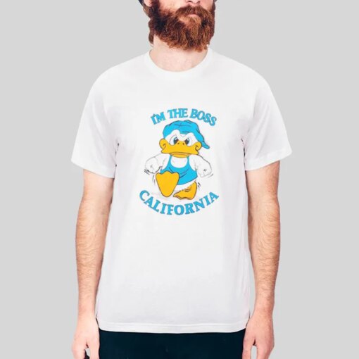 California 90s Im The Boss Duck Shirt