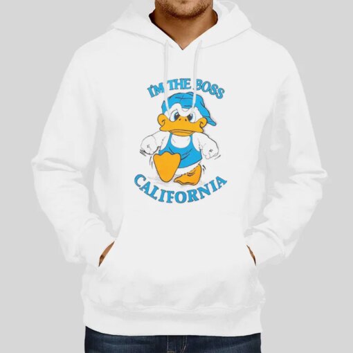 California 90s Im The Boss Duck Shirt