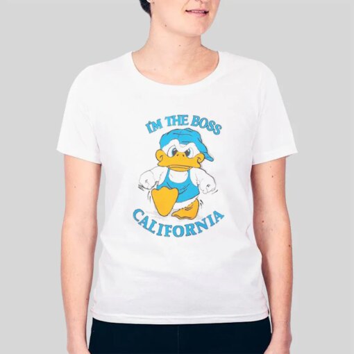 California 90s Im The Boss Duck Shirt