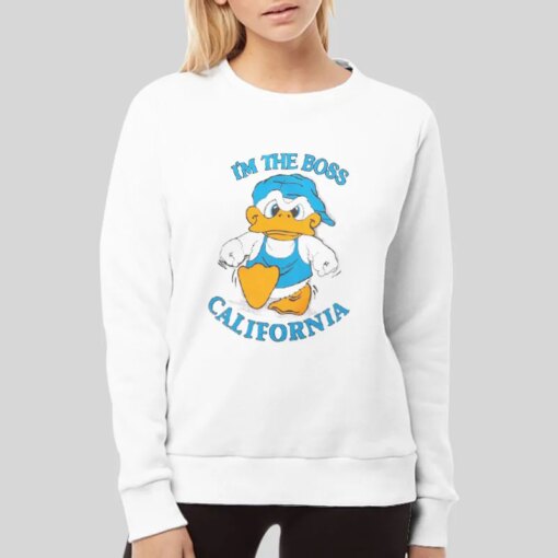 California 90s Im The Boss Duck Shirt