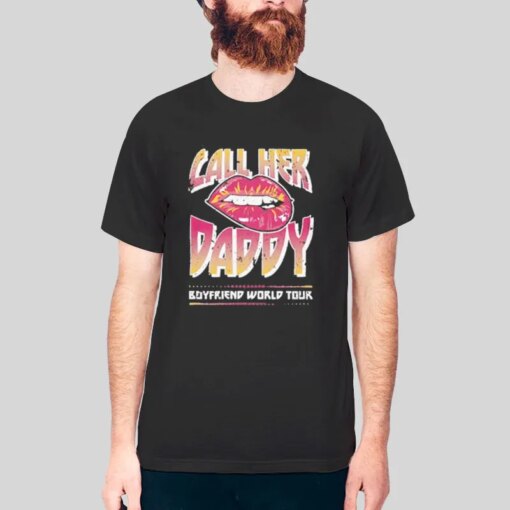 Call Her Daddy Merch World Tour Shirt With Back