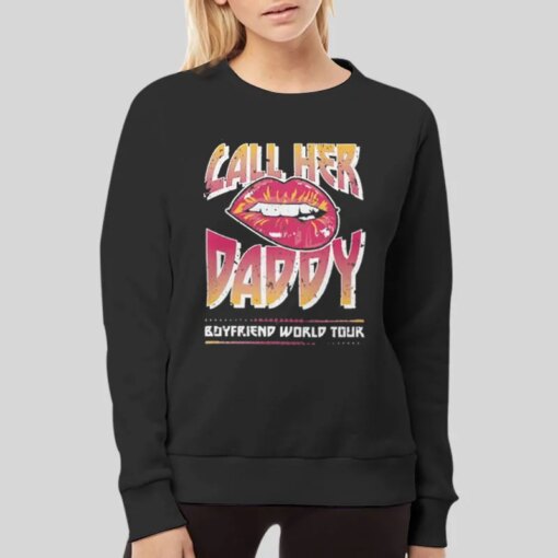 Call Her Daddy Merch World Tour Shirt With Back