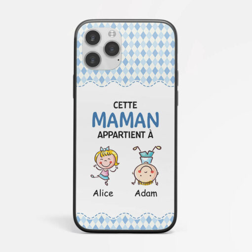 Coque De Telephone Cette Maman Appartient A Personnalisee